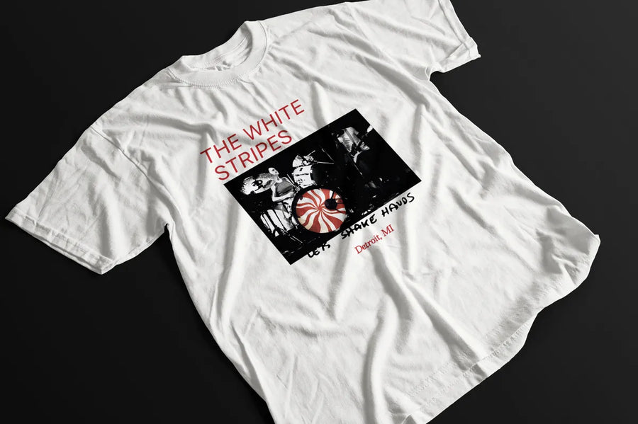 The White Stripes - Playera de manga corta