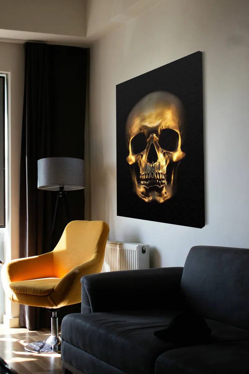 Gold Skull
