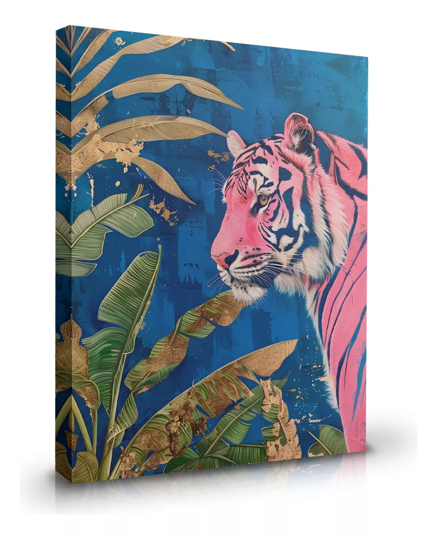 Tiger Blue Leaves