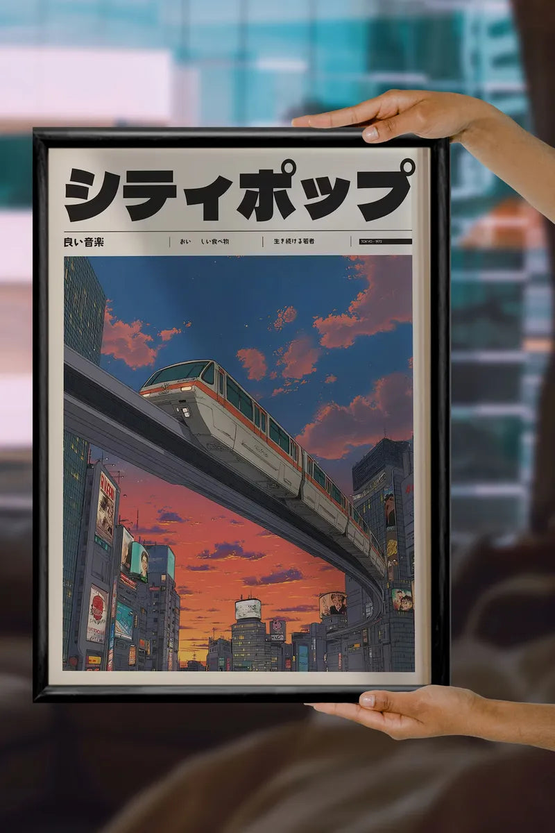 Year 2000 Japan 90's Vaporwave