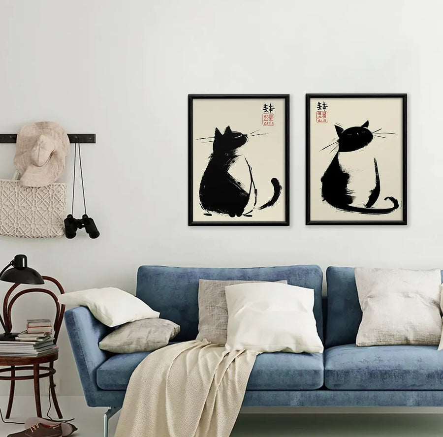 Matsumoto Hoji Cats Set