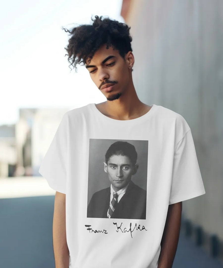 Franz Kafka Retrato - Playera de manga corta