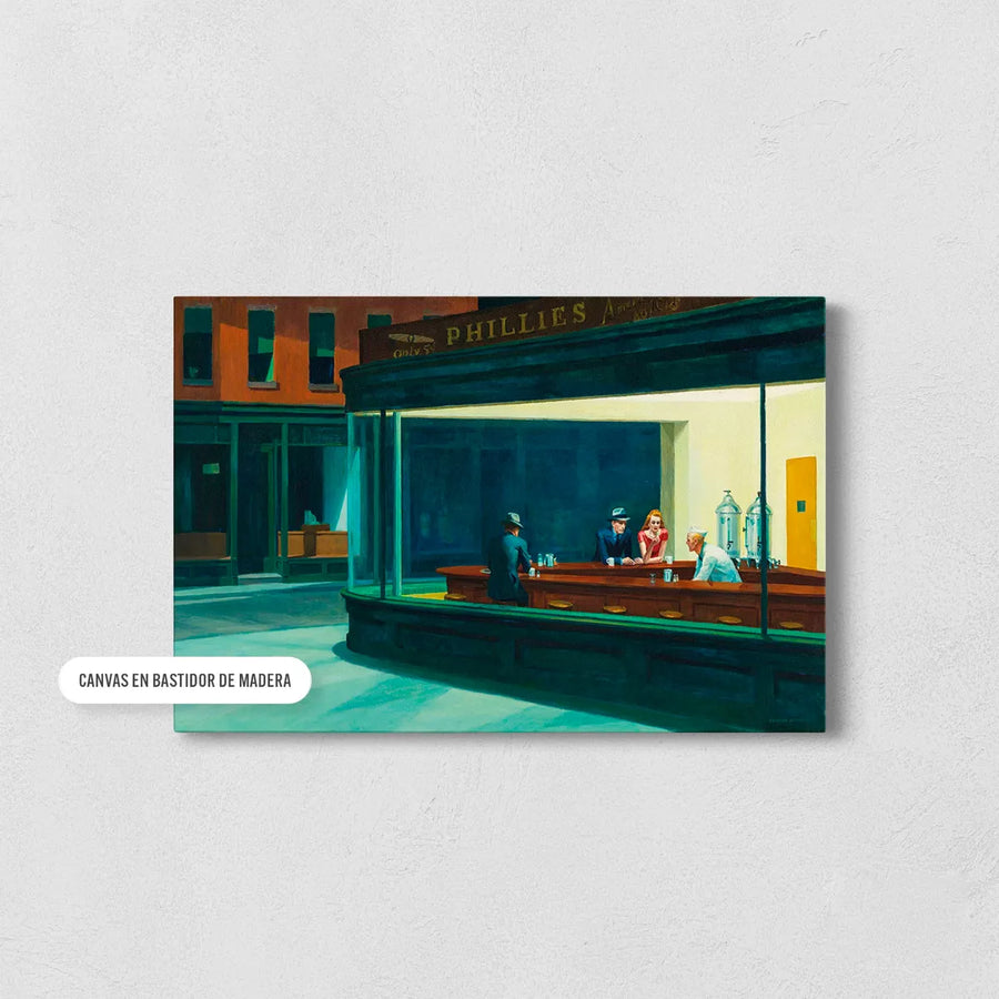 Nighthawks  (Noctámbulos)- Edward Hopper