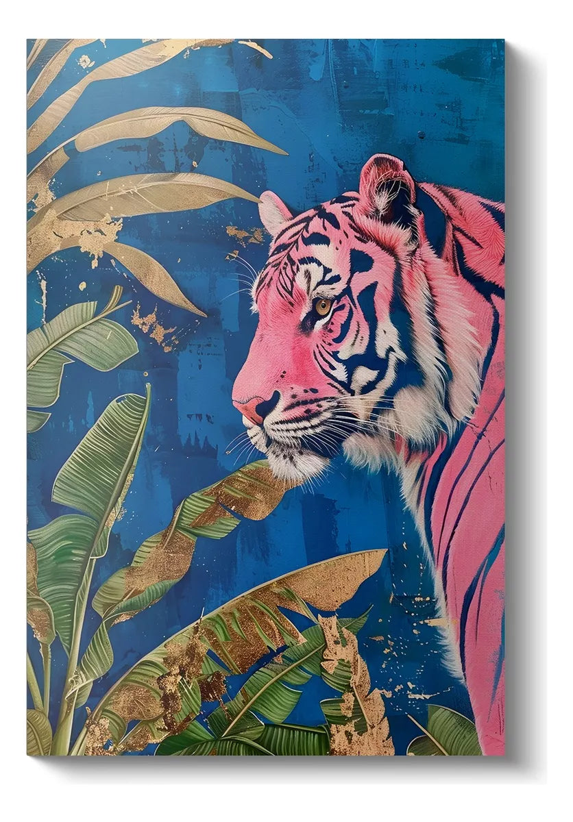 Tiger Blue Leaves