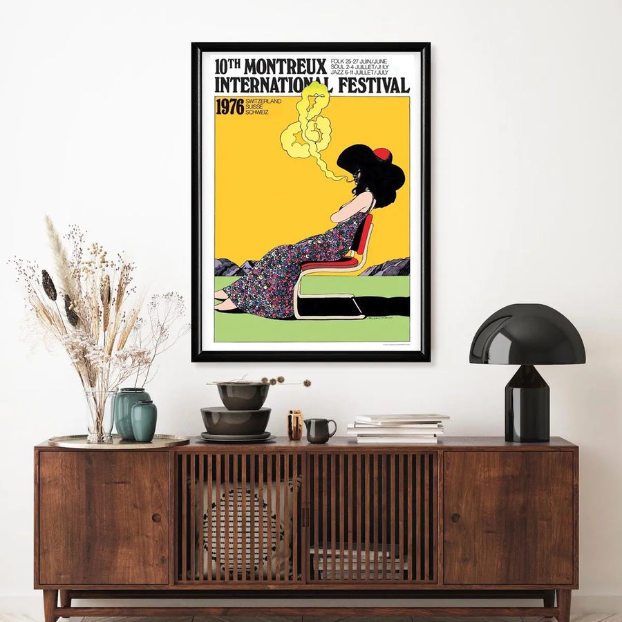 Montreux Jazz Festival 1976 - Milton Glaser
