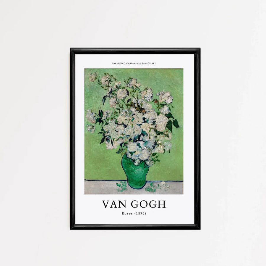 Set Arte Naturaleza Tonos Verdes Van Gogh - Morris - Monet