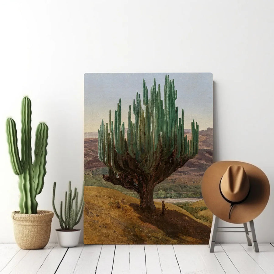 Paisaje Oaxaca, Cardón -  José María Velasco