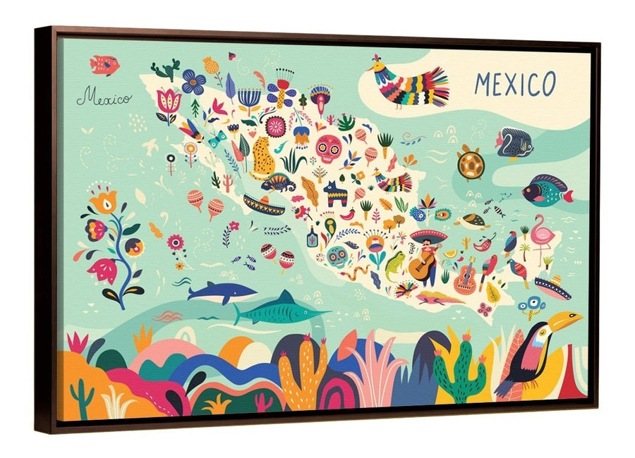 Mapa Folklore México