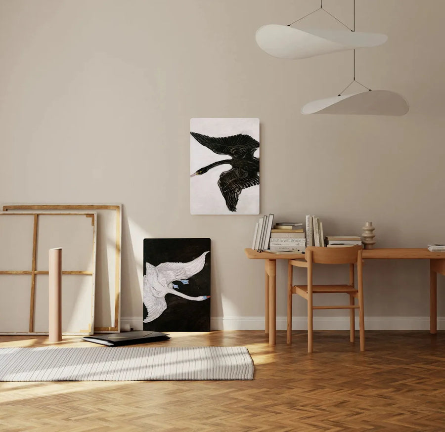 Set Hilma Af Klint Cisnes Swans