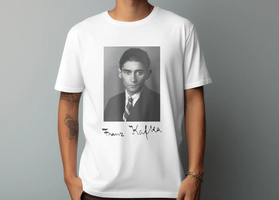 Franz Kafka Retrato - Playera de manga corta