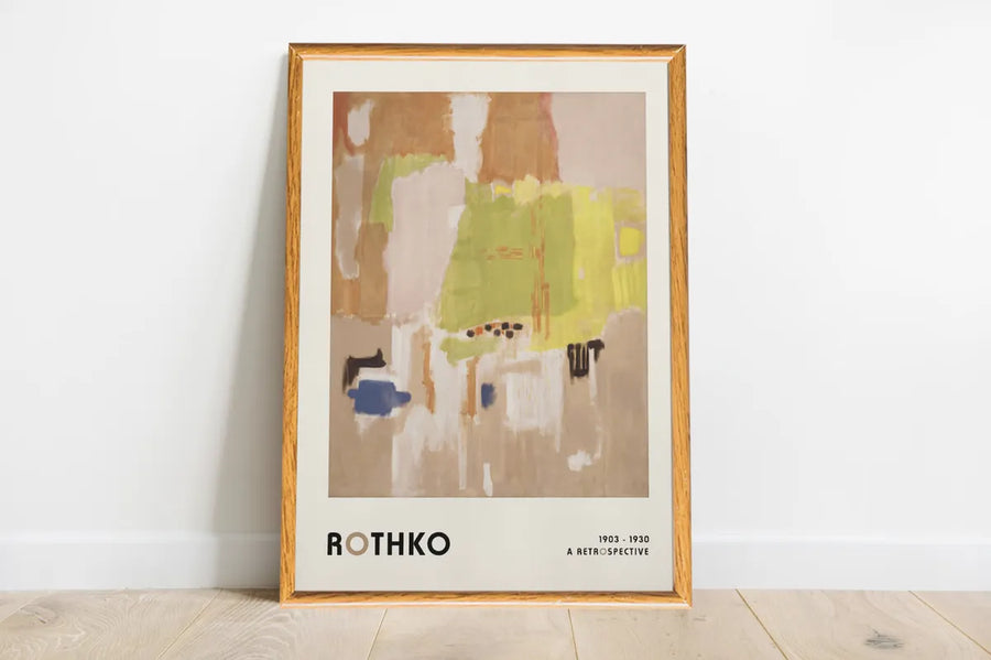 Mark Rothko Retrospective (1903 - 1930)  - Tonos Tierra
