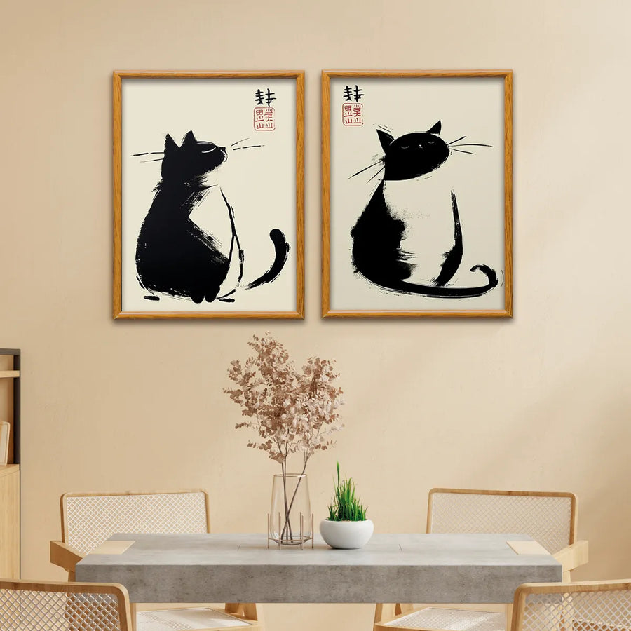 Matsumoto Hoji Cats Set