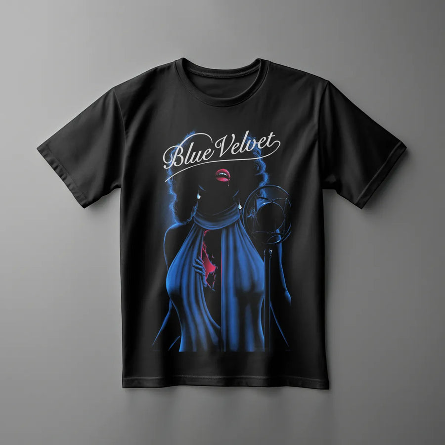 Blue Velvet, David Lynch - Playera de manga corta