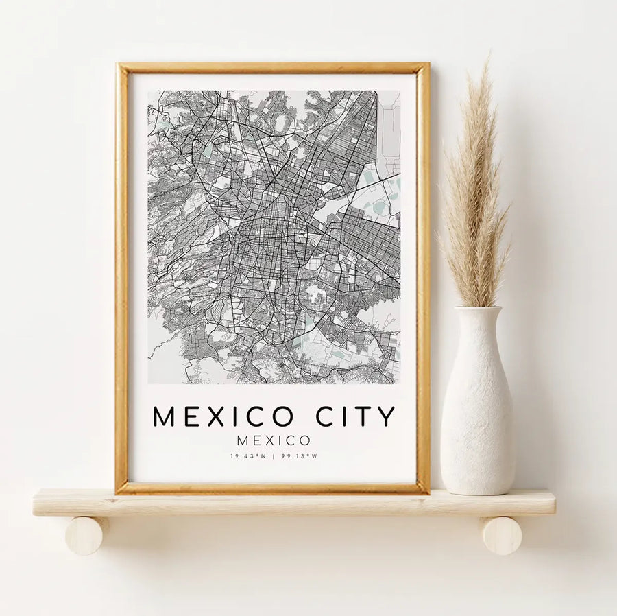 Mapa de la Ciudad de México