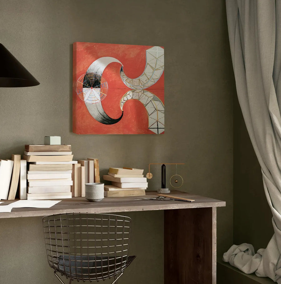 Grupo IX-SUW, El cisne, No. 9 - Hilma af Klint