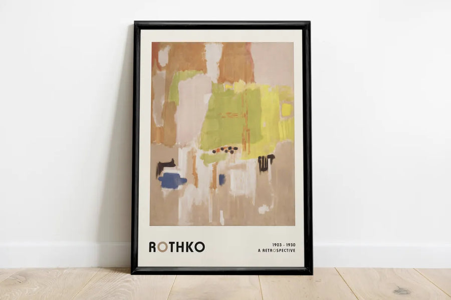 Mark Rothko Retrospective (1903 - 1930)  - Tonos Tierra