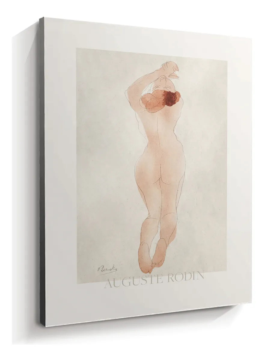 Auguste Rodin - Nude from behind