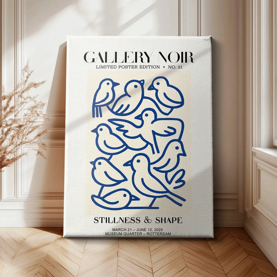 Gallery Noir Blue Birds
