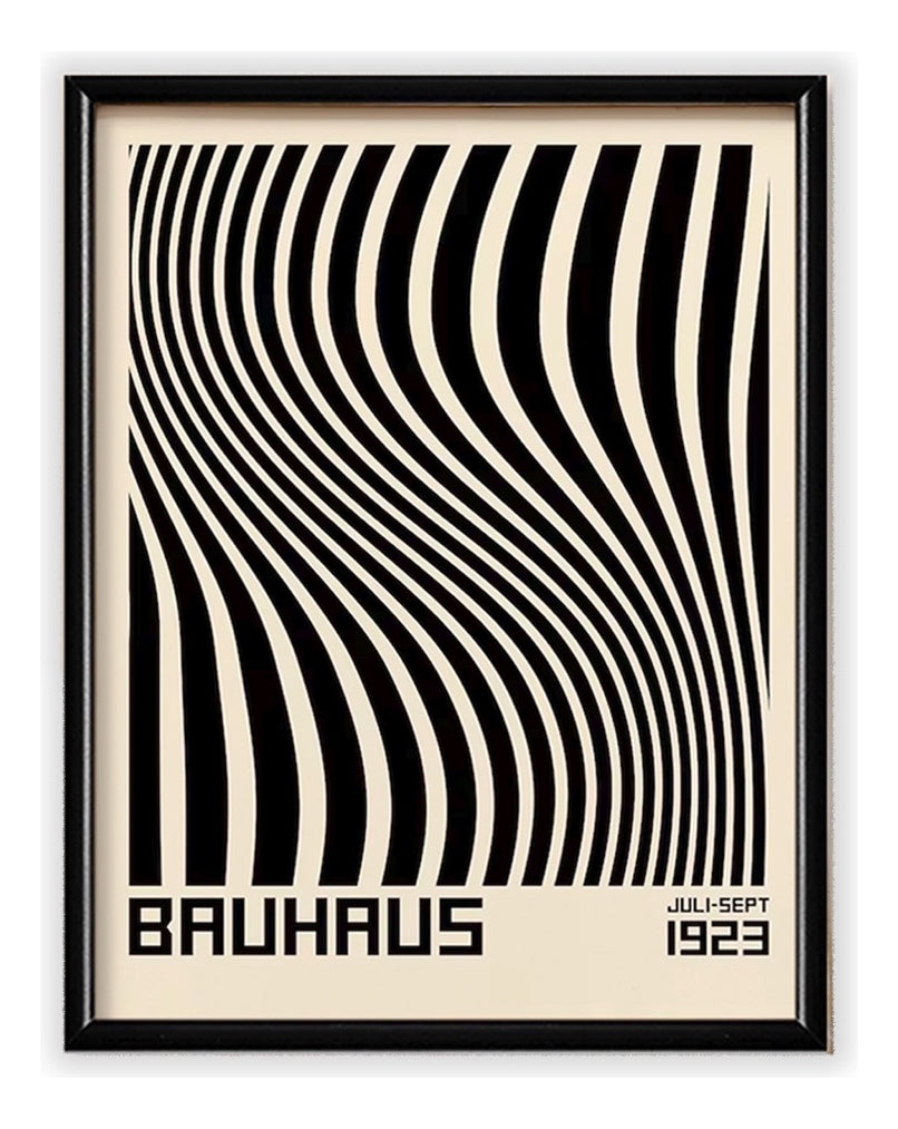 Black Bauhaus Set