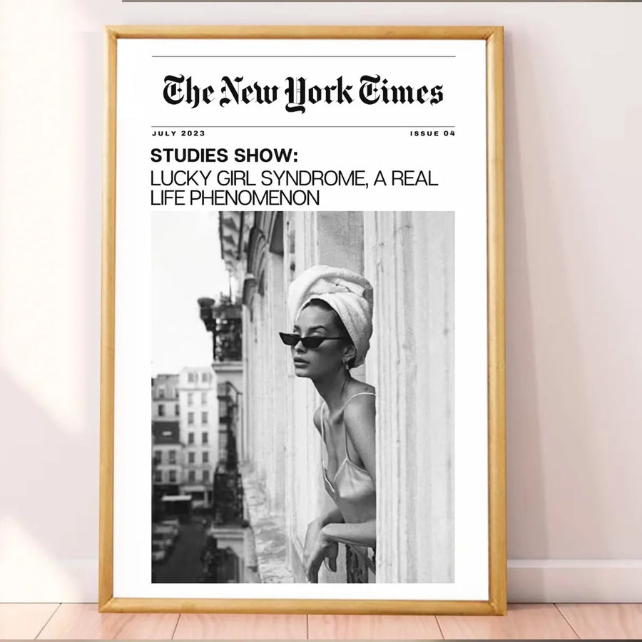 New York Times Lucky Girl Retro 70's
