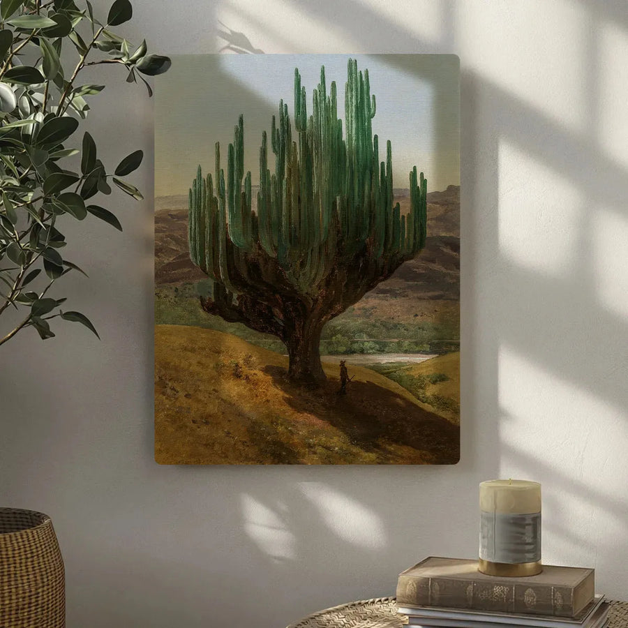 Paisaje Oaxaca, Cardón -  José María Velasco