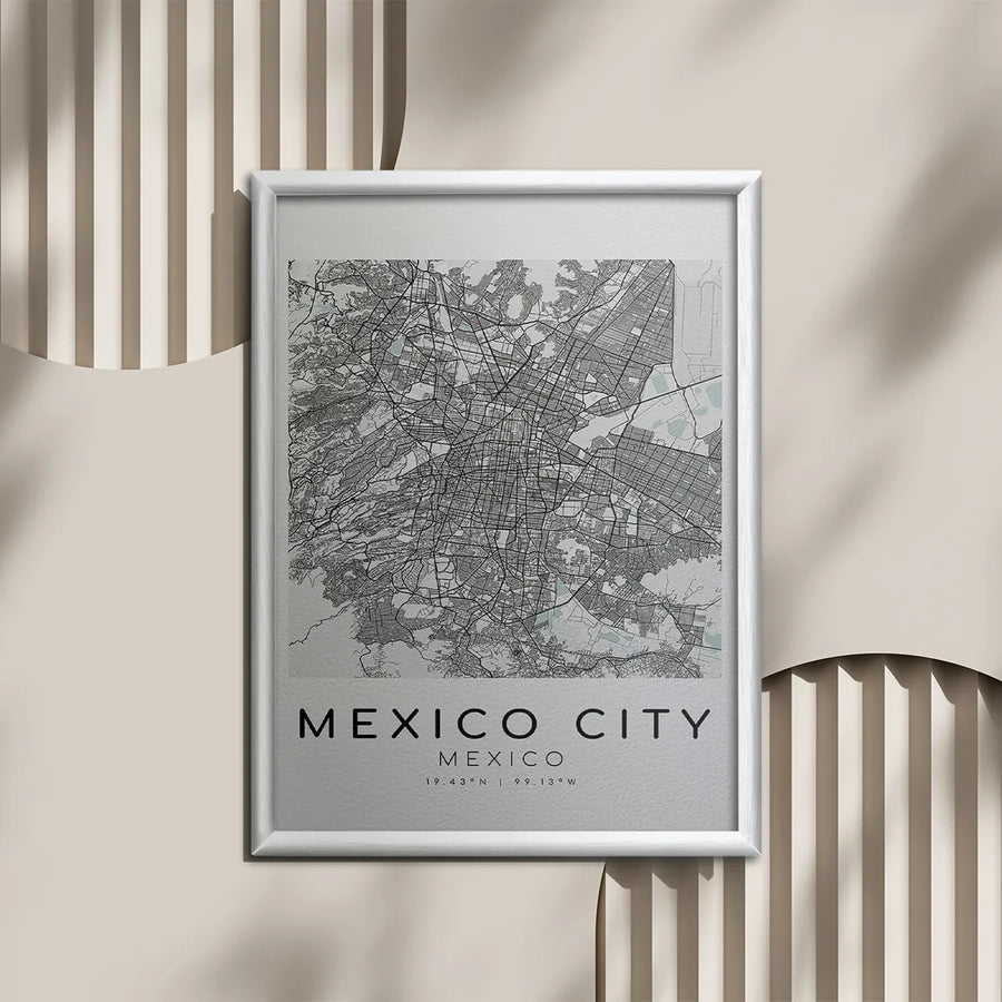 Mapa de la Ciudad de México