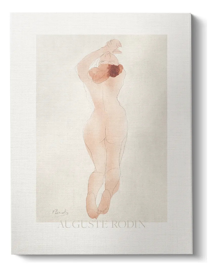Auguste Rodin - Nude from behind