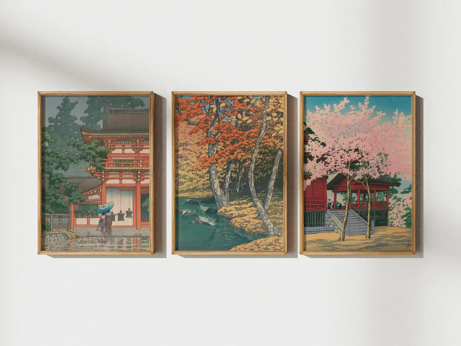 Bosque Japones Vintage de Kawase
