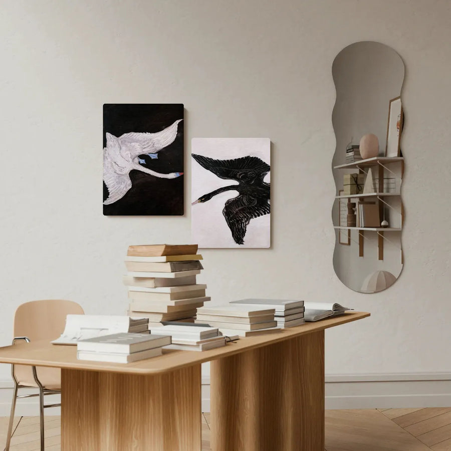 Set Hilma Af Klint Cisnes Swans