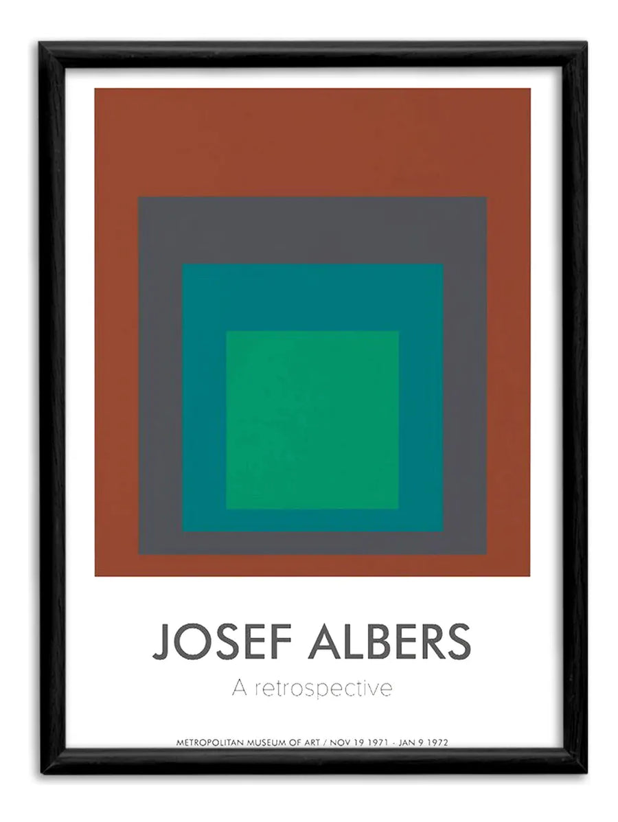 Josef Albers Teoria del Color Bauhaus MOMA retrospective (Green)