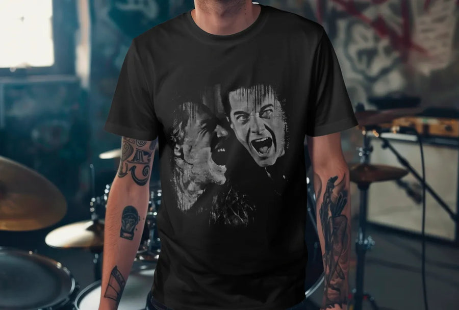 Twin Peaks Agent Cooper / Bob - Playera de manga corta