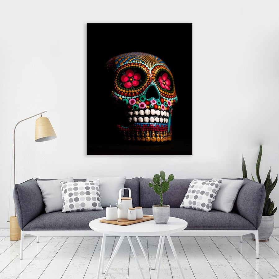 Calavera Artesanal Día de Muertos