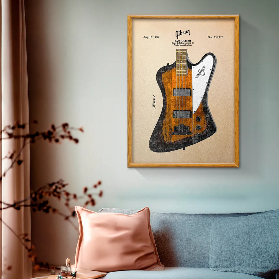 Gibson Thunderbird Bass Patente