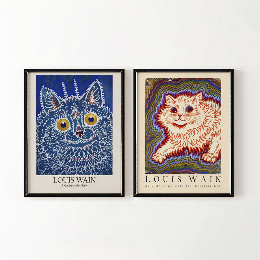 Louis Wain Kaleidoscope Cats