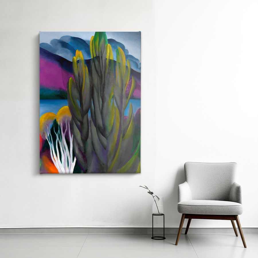 Lake George with White Birch - Georgia O'Keeffe