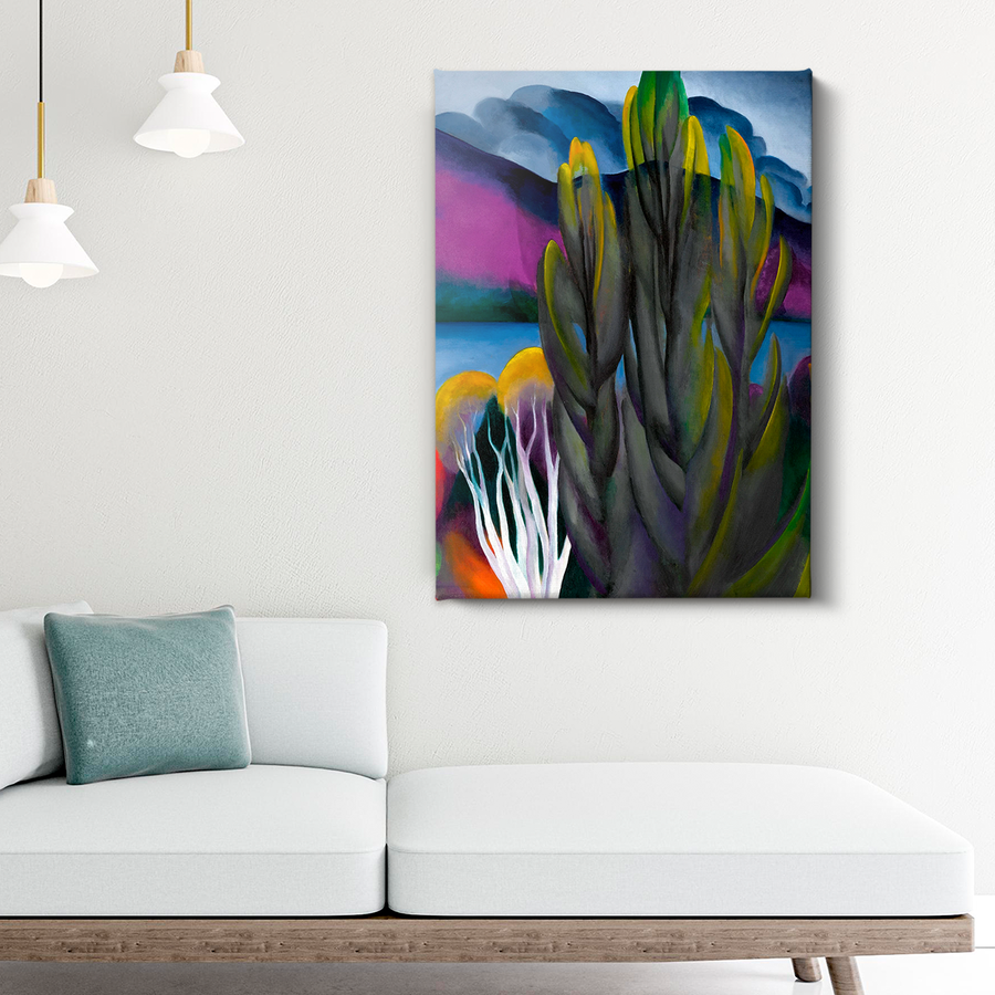 Lake George with White Birch - Georgia O'Keeffe