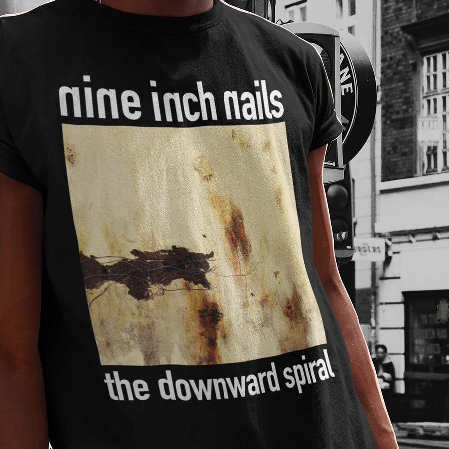 Nine Inch Nails Downward Spiral - Playera de manga corta