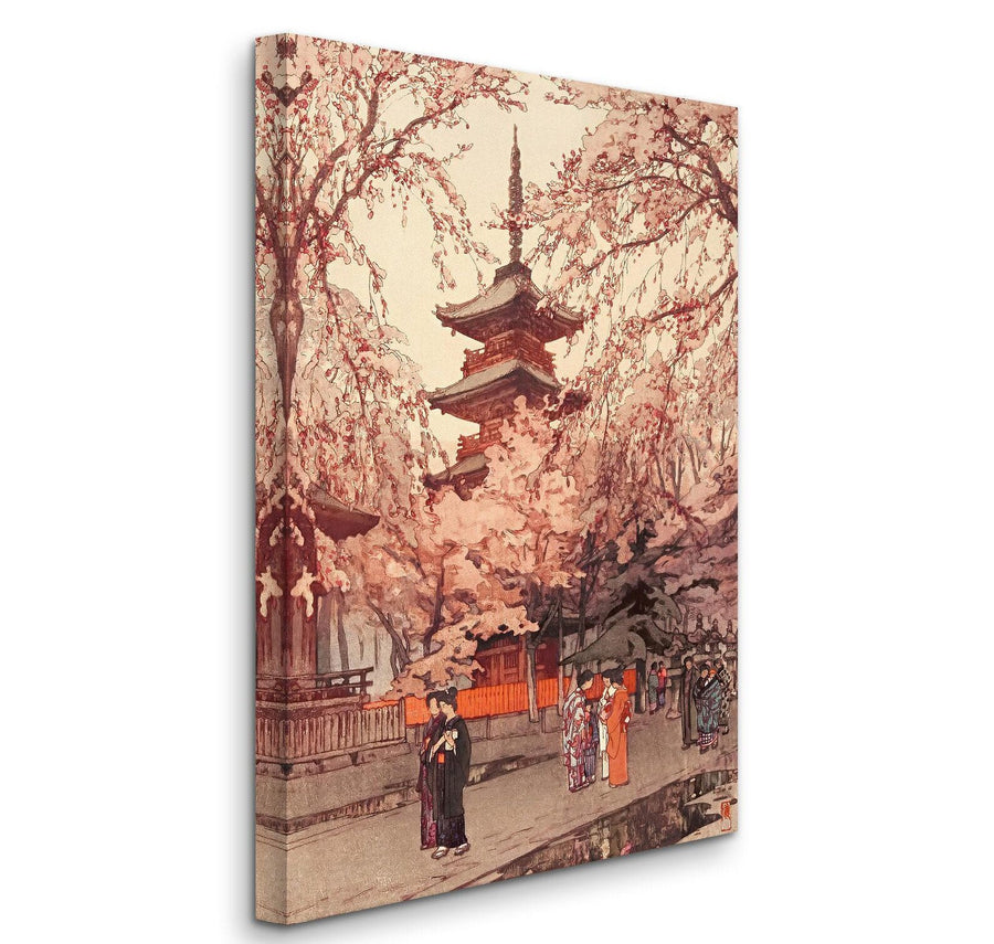 Un vistazo al parque Ueno - Yoshida Hiroshi (1876-1950)