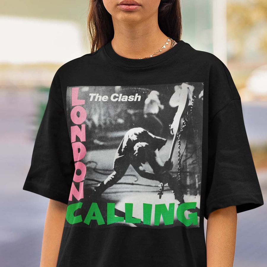 The Clash, London Calling - Playera de manga corta
