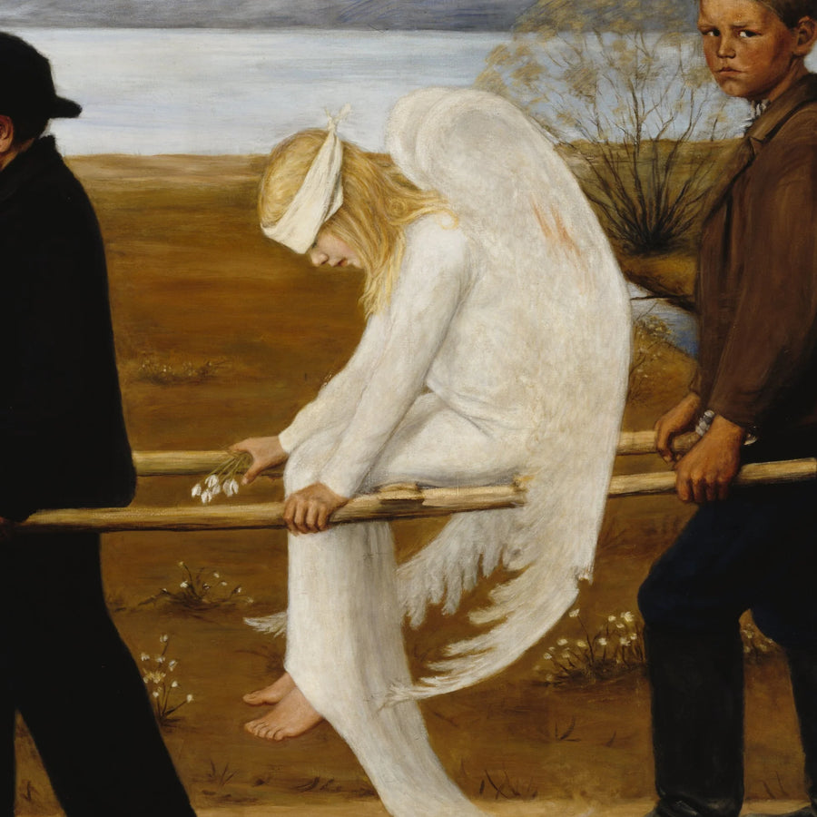 El ángel herido - Hugo Simberg