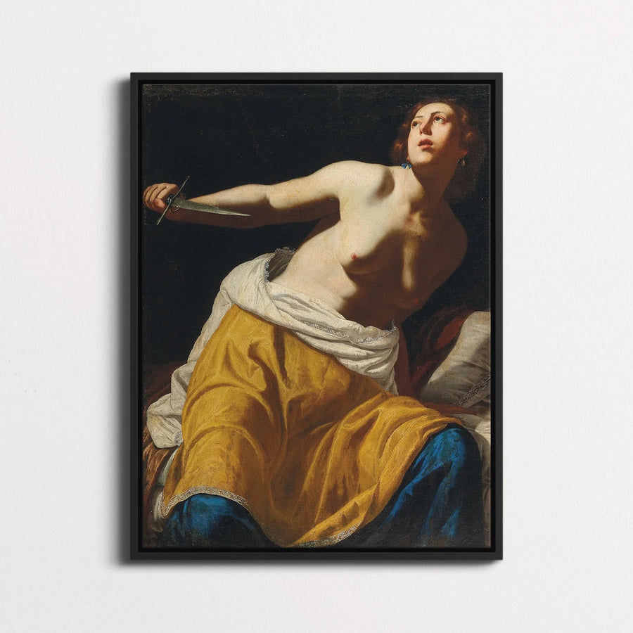 Lucrecia - Artemisia Gentileschi