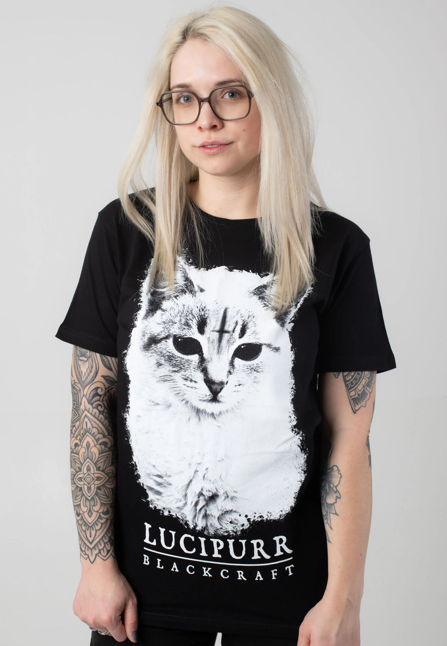 Blackcraft Cult Lucipurr - Playera de manga corta