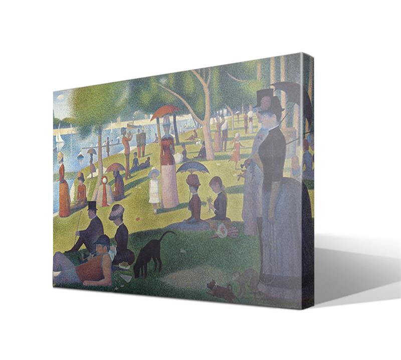 Georges Seurat - Un domingo por la tarde en la isla de La Grande Jatte