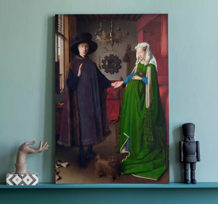 El matrimonio Arnolfini - Jan van Eyck