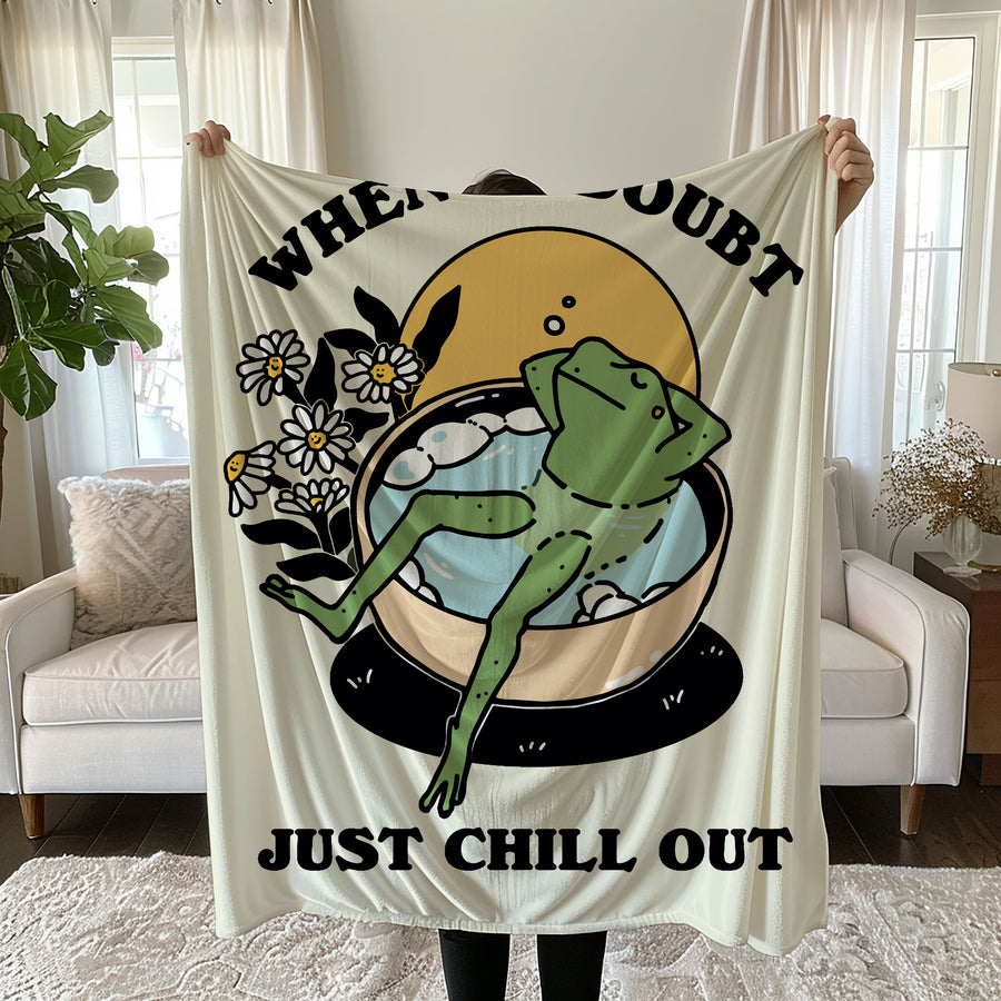 When in doubt just chill out Frog