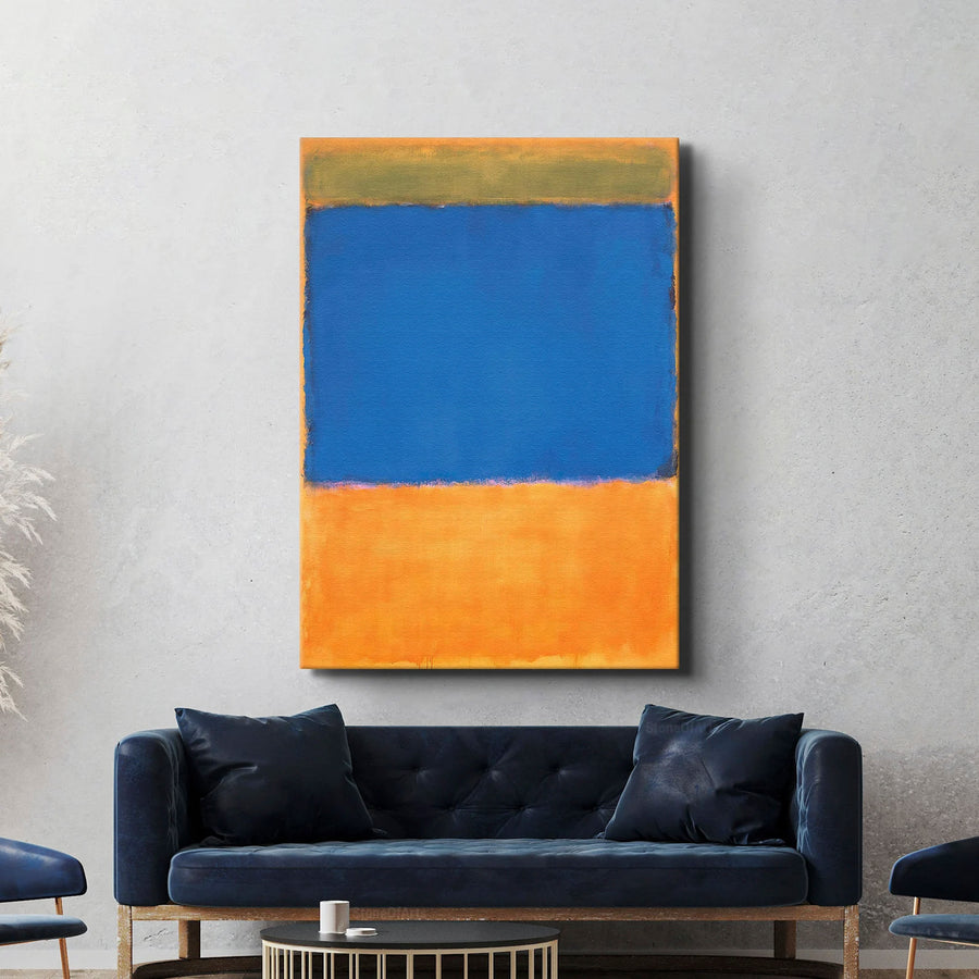 Azul y naranja - Mark Rothko