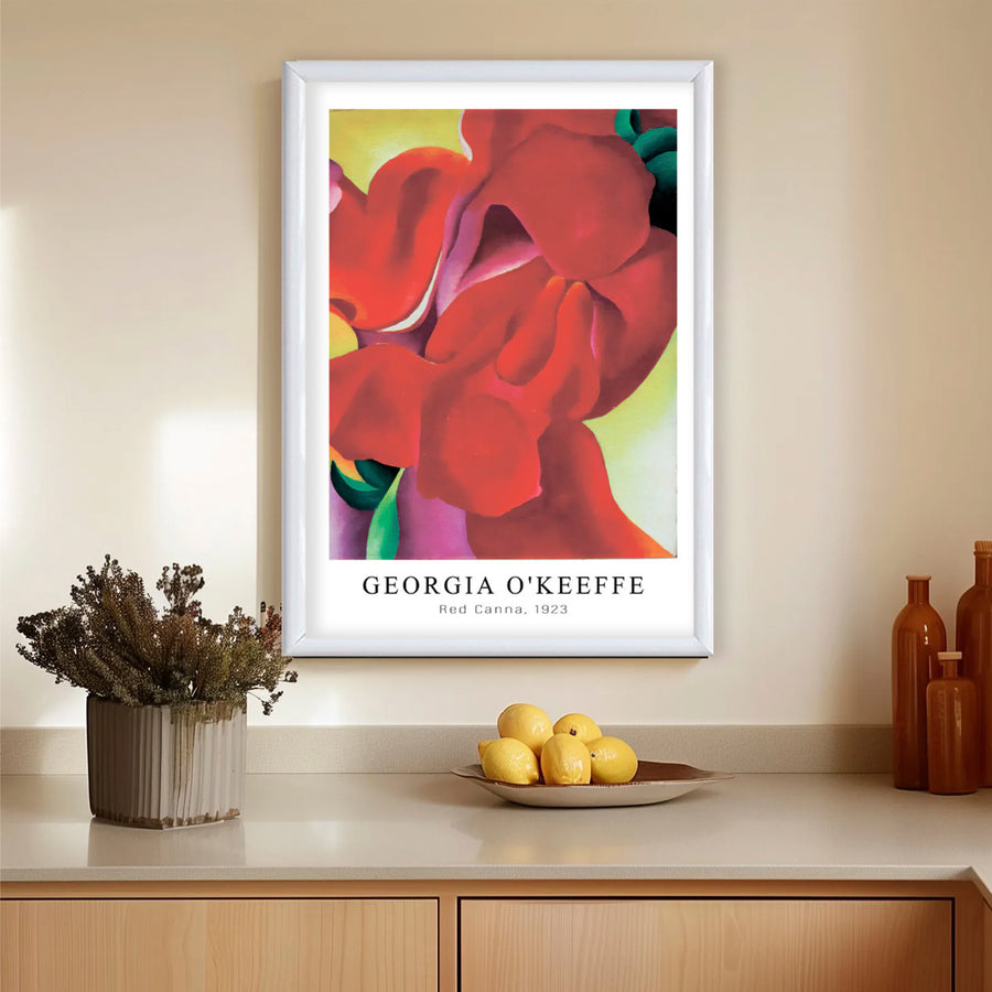 Georgia O'Keeffe - Red Canna