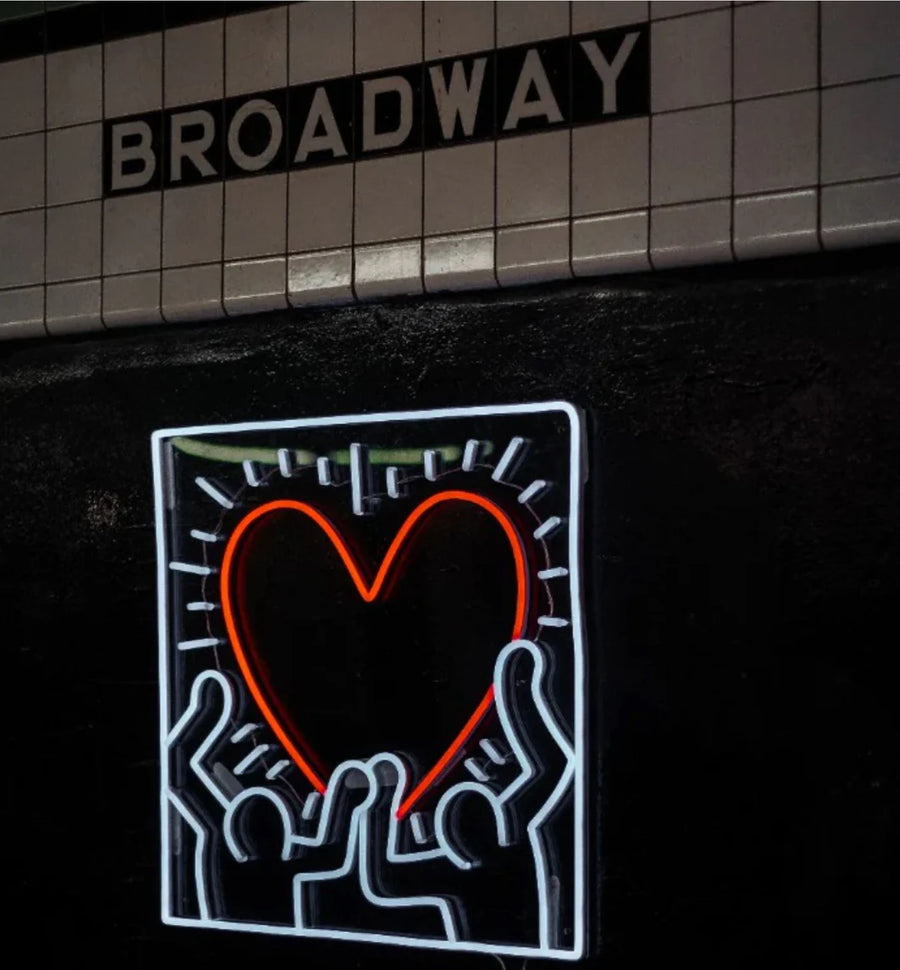 Radiant Heart  Keith Haring