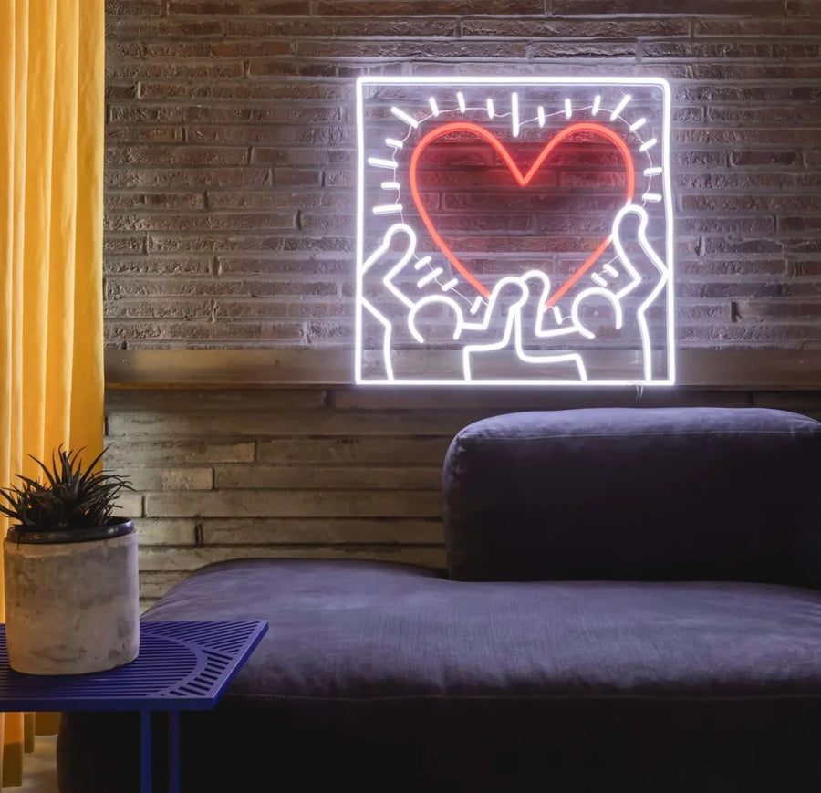 Radiant Heart  Keith Haring