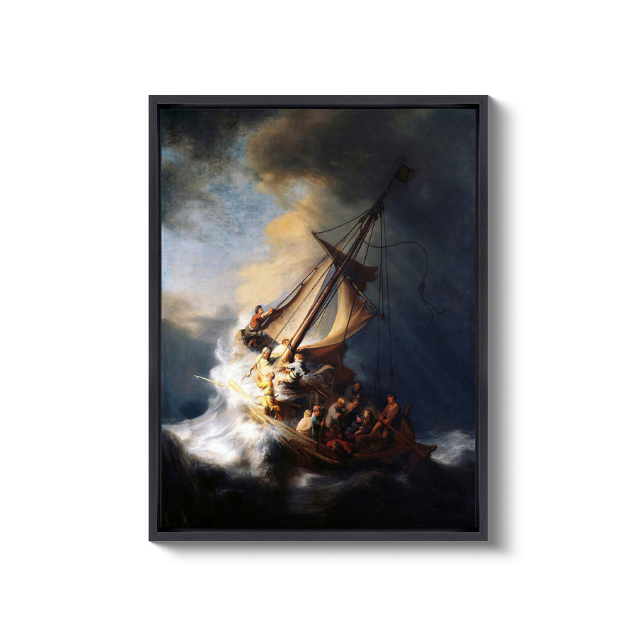 La tormenta en el mar de Galilea  - Rembrandt